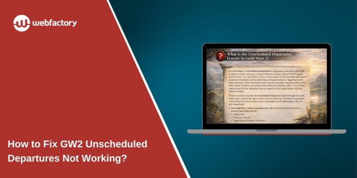 How to Fix GW2 Unscheduled Departures Not Working