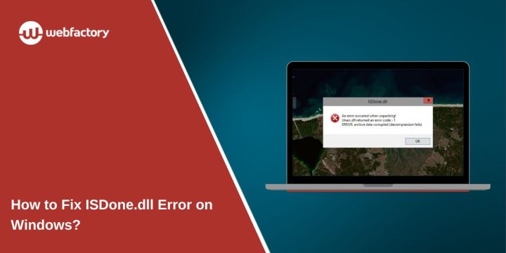 How to Fix ISDone.dll Error on Windows