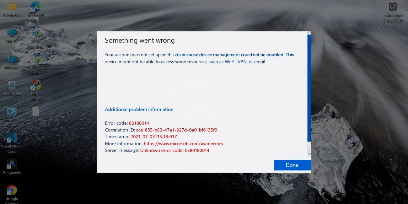 What Is Intune Autopilot Error 80180014