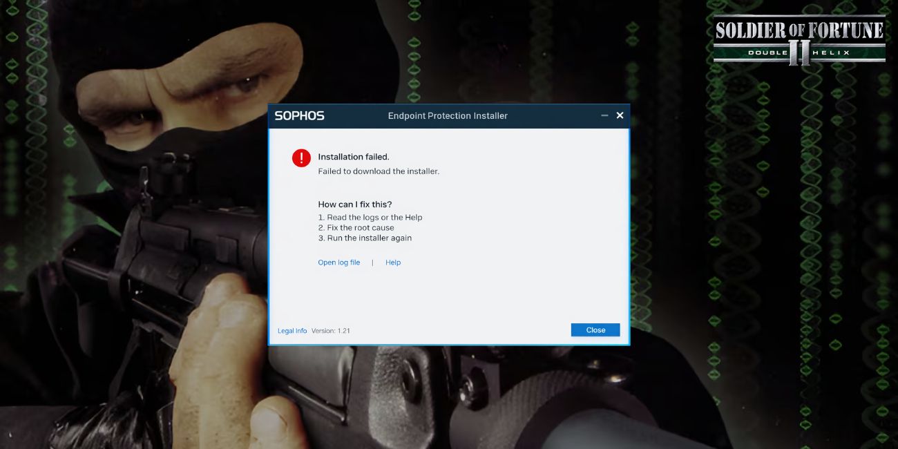 What Is the SOF2 Installation I/O Error