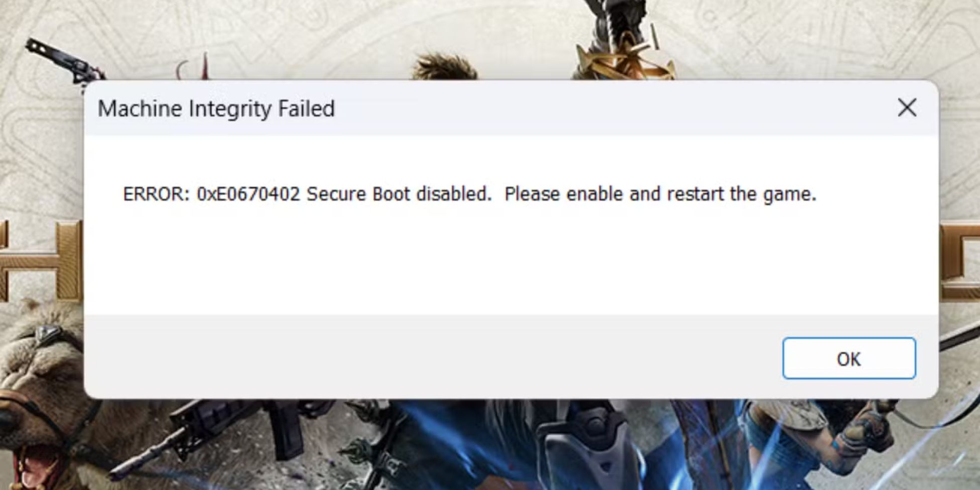 Why Does Highguard Show a Secure Boot Error?
