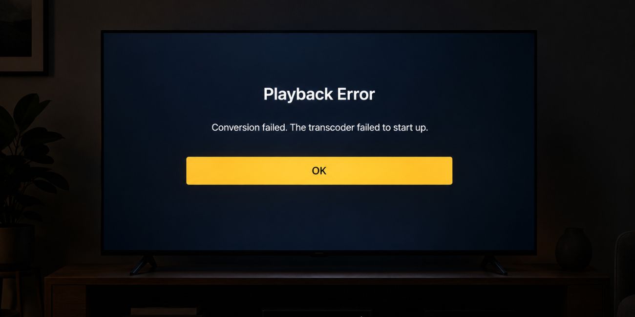 What does a Plex playback error mean