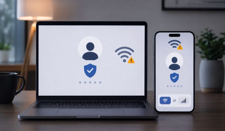 Check Internet Connection on Both Devices