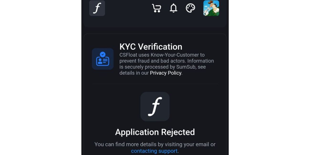 Complete KYC If CSFloat Still Asks for It