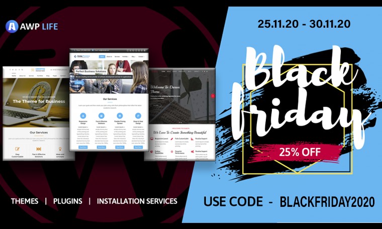 A WP Life Black Friday Deal A WP Life