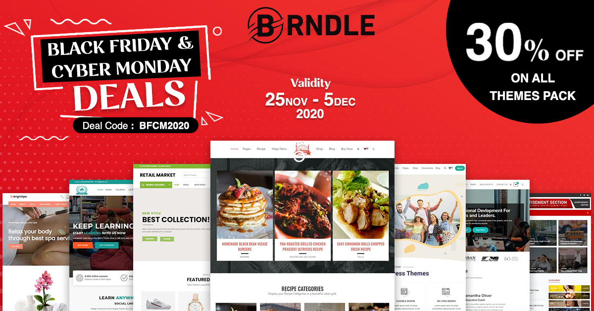 Brndle Themes Black Friday Deal Brndle Themes