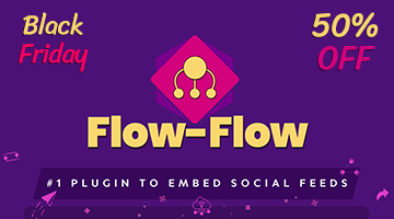 Flow-Flow — WordPress Social Feed Grid Gallery Plugin Black Friday Deal Flow-Flow — WordPress Social Feed Grid Gallery Plugin