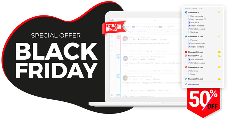 NapoleonCat Black Friday Deal NapoleonCat