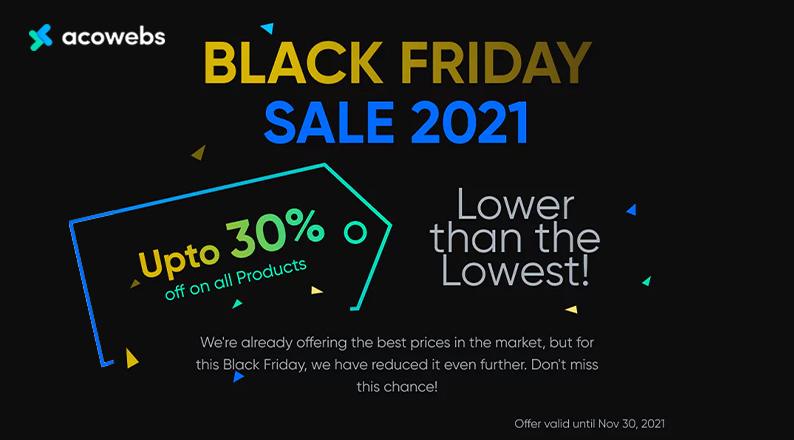 Acowebs Woocommerce Plugins Black Friday Deal Acowebs Woocommerce Plugins