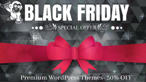 Responsive WordPress Theme Black Friday Deal Responsive WordPress Theme