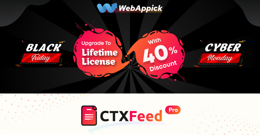 CTX Feed - Woocommerce Product Feed Manager Black Friday Deal CTX Feed - Woocommerce Product Feed Manager