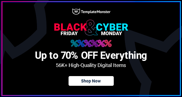 TemplateMonster Black Friday Deal TemplateMonster